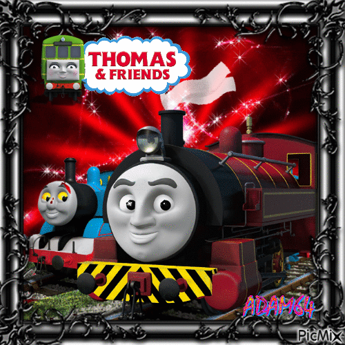 Tomas & Friends - GIF animado grátis