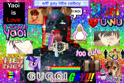 gucci vecna gay - GIF animado grátis