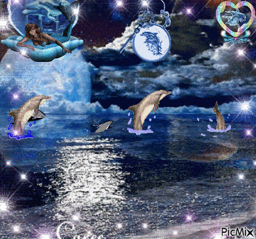 dauphins - Besplatni animirani GIF