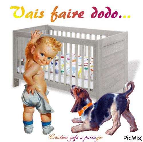 Vais faire dodo - Бесплатни анимирани ГИФ
