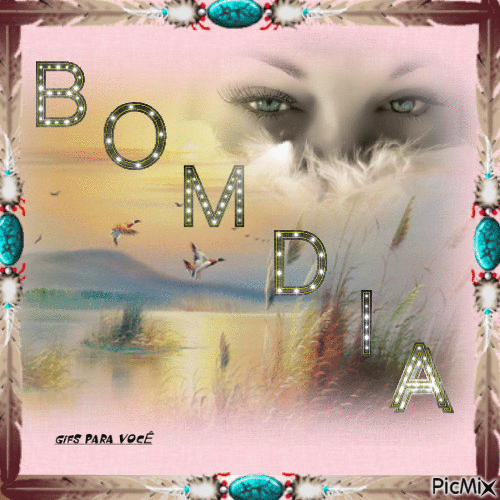 BOM DIA - Бесплатный анимированный гифка