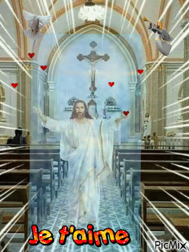 jesus en vos confío - Bezmaksas animēts GIF