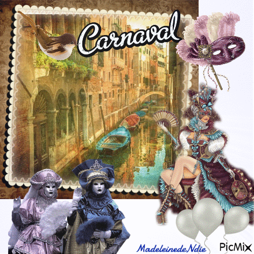 carnaval - Zdarma animovaný GIF