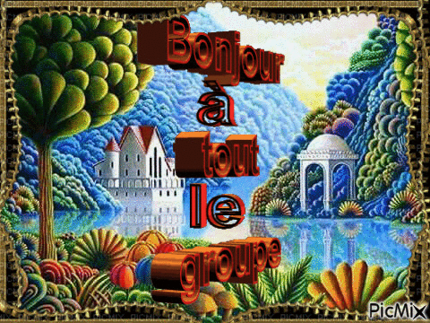 bonjour - Δωρεάν κινούμενο GIF