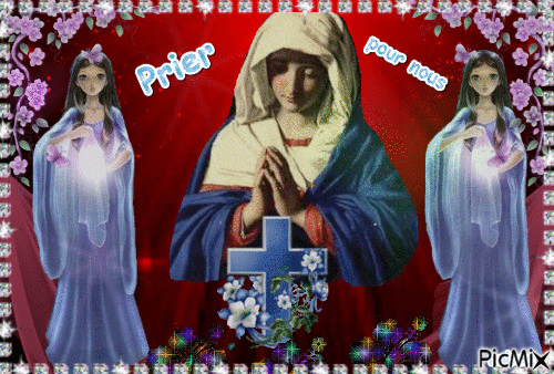 prier pour nous - Ingyenes animált GIF