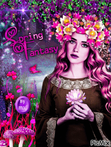 Spring Fantasy - Gratis animeret GIF