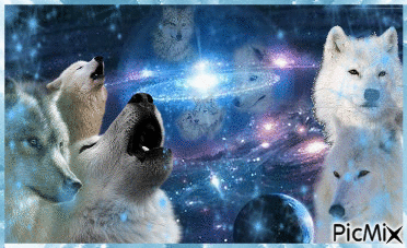 Wolf Planet! - Free animated GIF