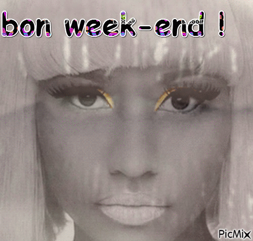bon week-end ! - Безплатен анимиран GIF