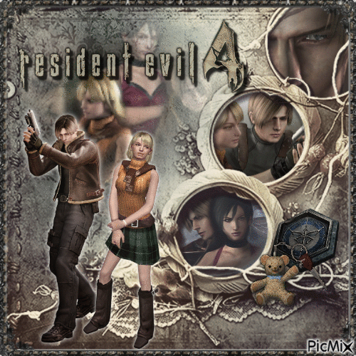 Resident Evil 4 - Бесплатни анимирани ГИФ
