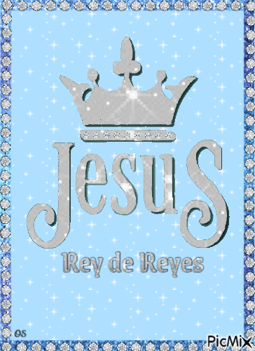 Jesús Rey de Reyes - GIF animé gratuit