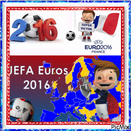 Euro 2016 - Nemokamas animacinis gif