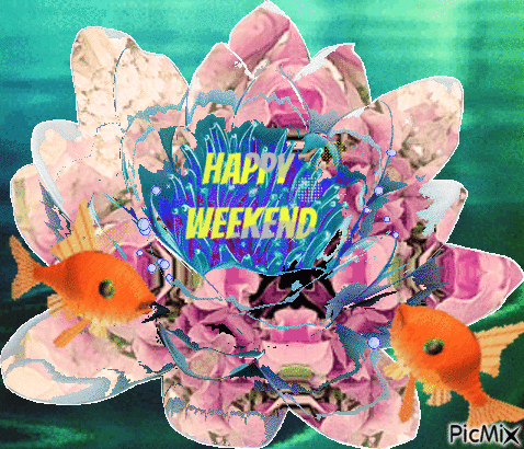 Happy weekend - Gratis animerad GIF
