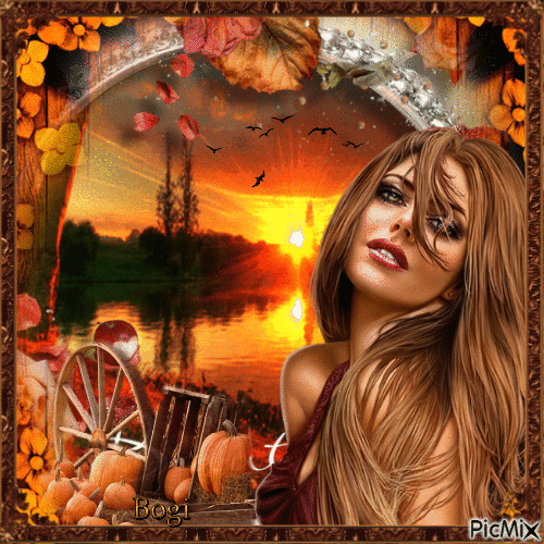 Autumn melancholy ... - Bezmaksas animēts GIF