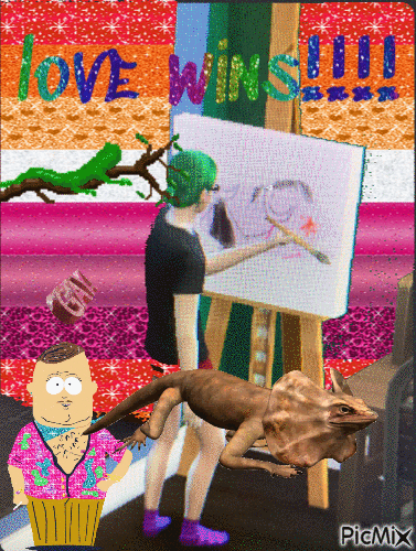 LOVE WINS!!! - Free animated GIF
