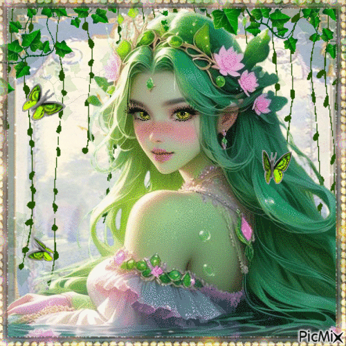 cute fairy - GIF animé gratuit