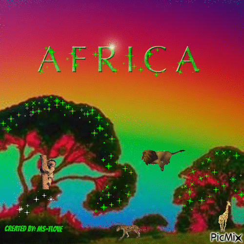 africa - GIF animado grátis