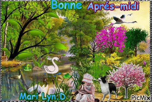 BONNE APRES -MIDI - Безплатен анимиран GIF