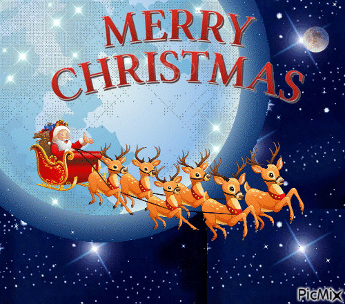 Merry Christmas! - Безплатен анимиран GIF