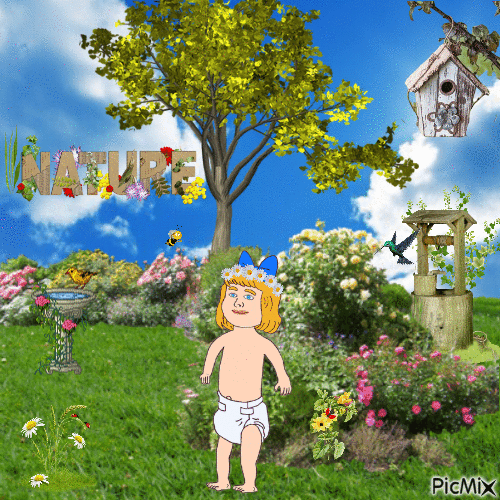 Nature baby - 無料のアニメーション GIF