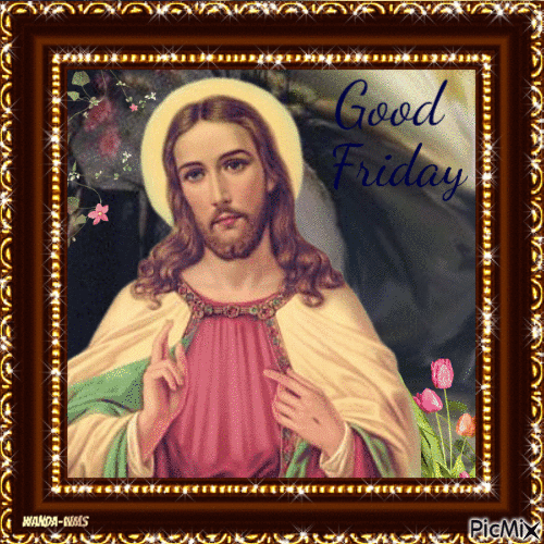 Jesus-Good Friday - Бесплатный анимированный гифка