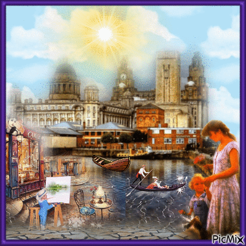 Veneza - Besplatni animirani GIF