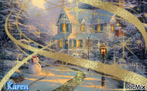 Once Upon a Christmas Eve - Ilmainen animoitu GIF