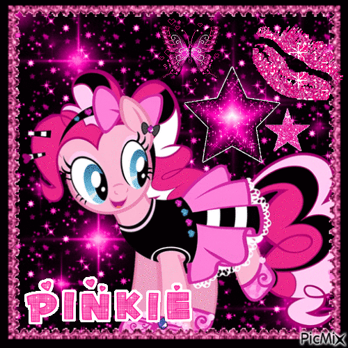 pinkie pie glittery gif - 無料のアニメーション GIF