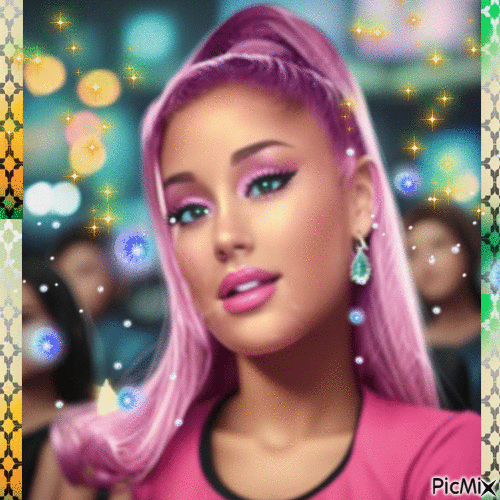 Ariana Grande - Δωρεάν κινούμενο GIF