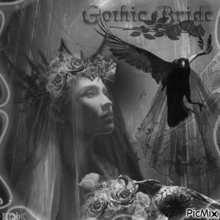 Gothic Bride - 免费动画 GIF