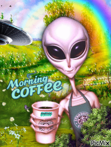 Morning Coffee - GIF animé gratuit
