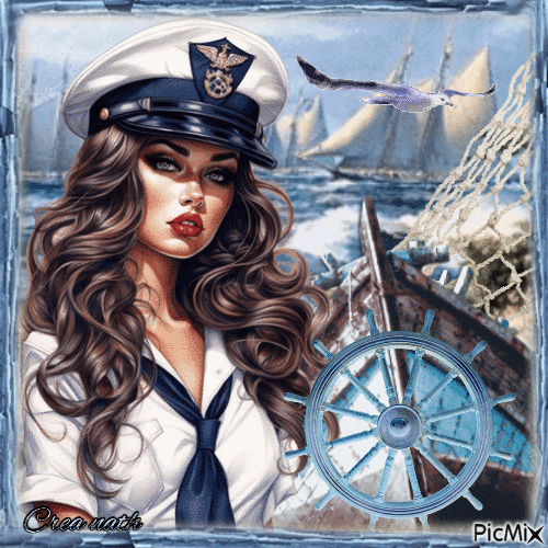 Femme marin / concours - 無料のアニメーション GIF