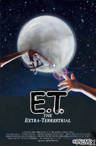 E.T L'EXTRATERRESTRE - Zdarma animovaný GIF