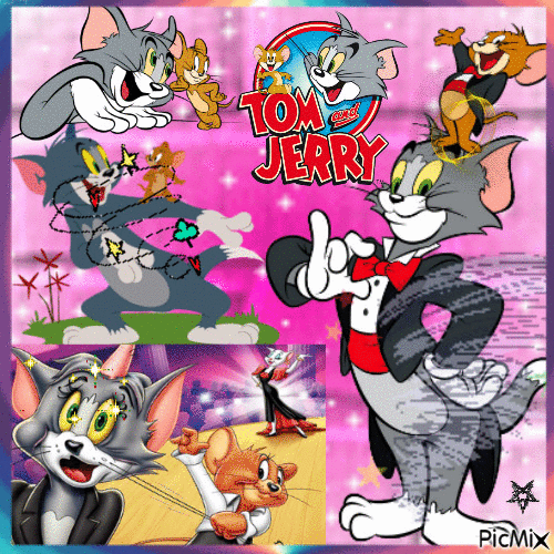 Tom and Jerry - GIF animasi gratis