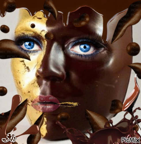 Concours "Masque et chocolat" - Free animated GIF