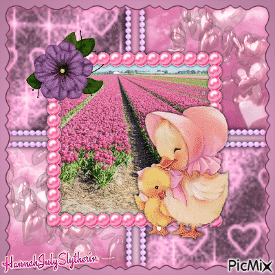 {♥}Mummy & Baby Ducky{♥} - Gratis animeret GIF
