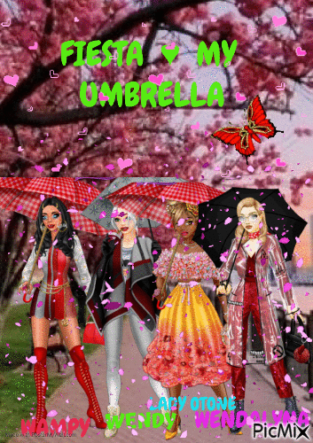 umbrella3 - GIF animado gratis