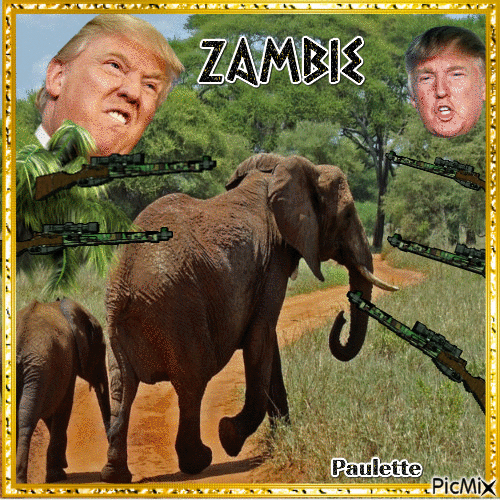 zambie - Бесплатный анимированный гифка