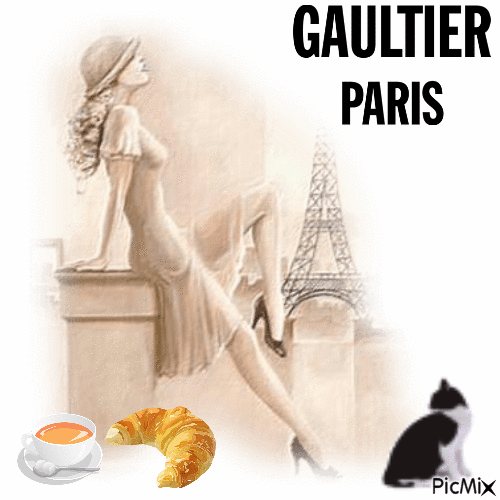 Gaultier Paris - GIF animado gratis