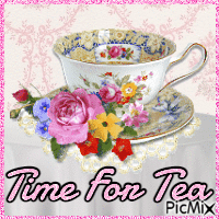 Time For Tea - GIF animé gratuit