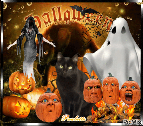 halloween - Animovaný GIF zadarmo