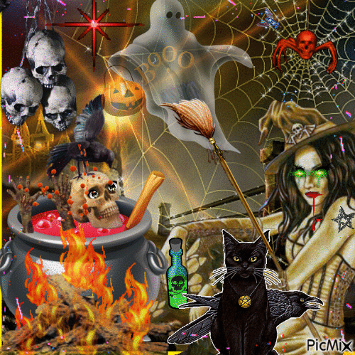 Wicked Halloween ! - Gratis animeret GIF