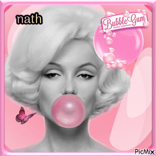 Bubble Gum,concours - Animovaný GIF zadarmo
