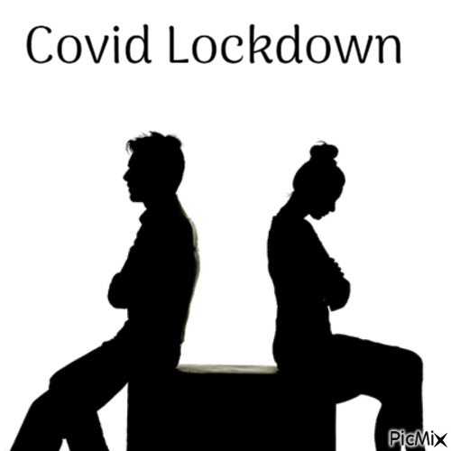 Covid Lockdown - GIF animé gratuit