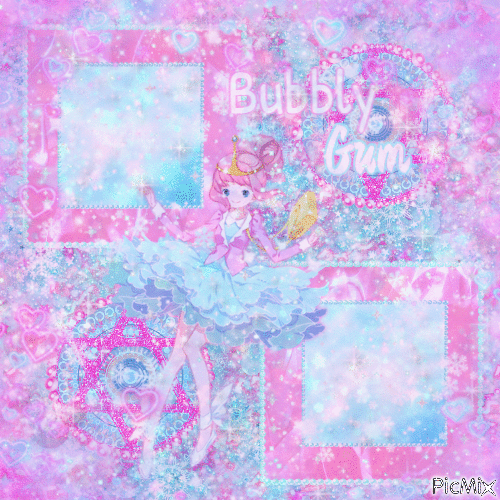 ✶ Bubbly Gum {by Merishy} ✶ - 無料のアニメーション GIF