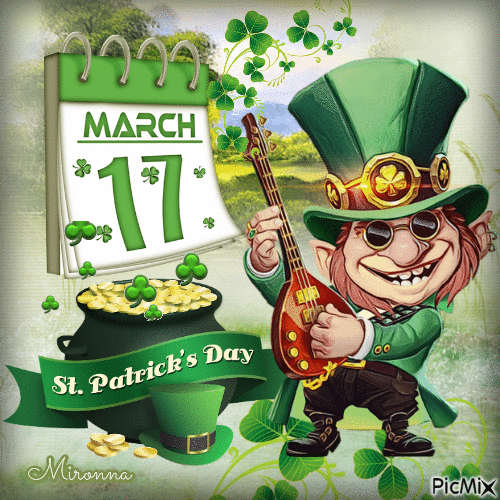 St. Patrick"s Day - GIF animate gratis