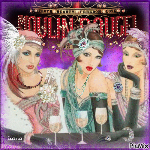 Moulin Rouge.... - GIF animado gratis