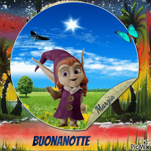 buonanotte - Zdarma animovaný GIF