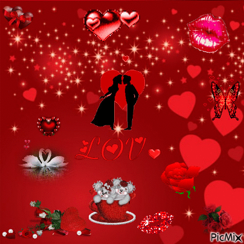 st valentin - Бесплатный анимированный гифка