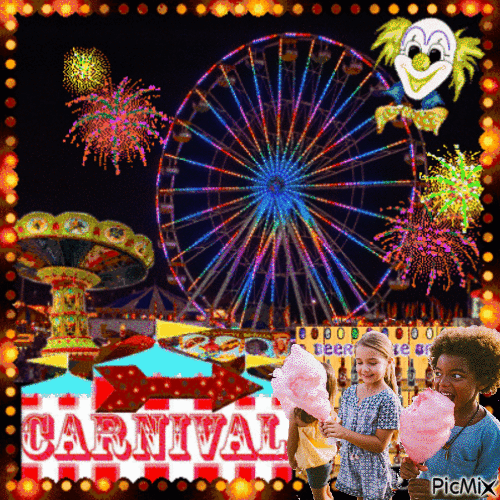 At the fair - Free animated GIF