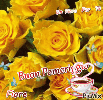 Buon Pomeriggio - Bezmaksas animēts GIF